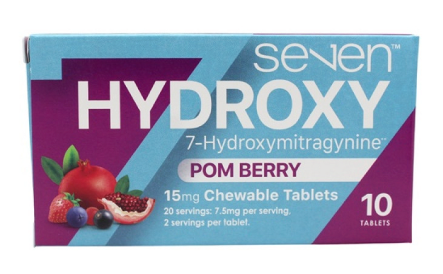 SE7EN 7-HYDROXY TABLETS 10CT